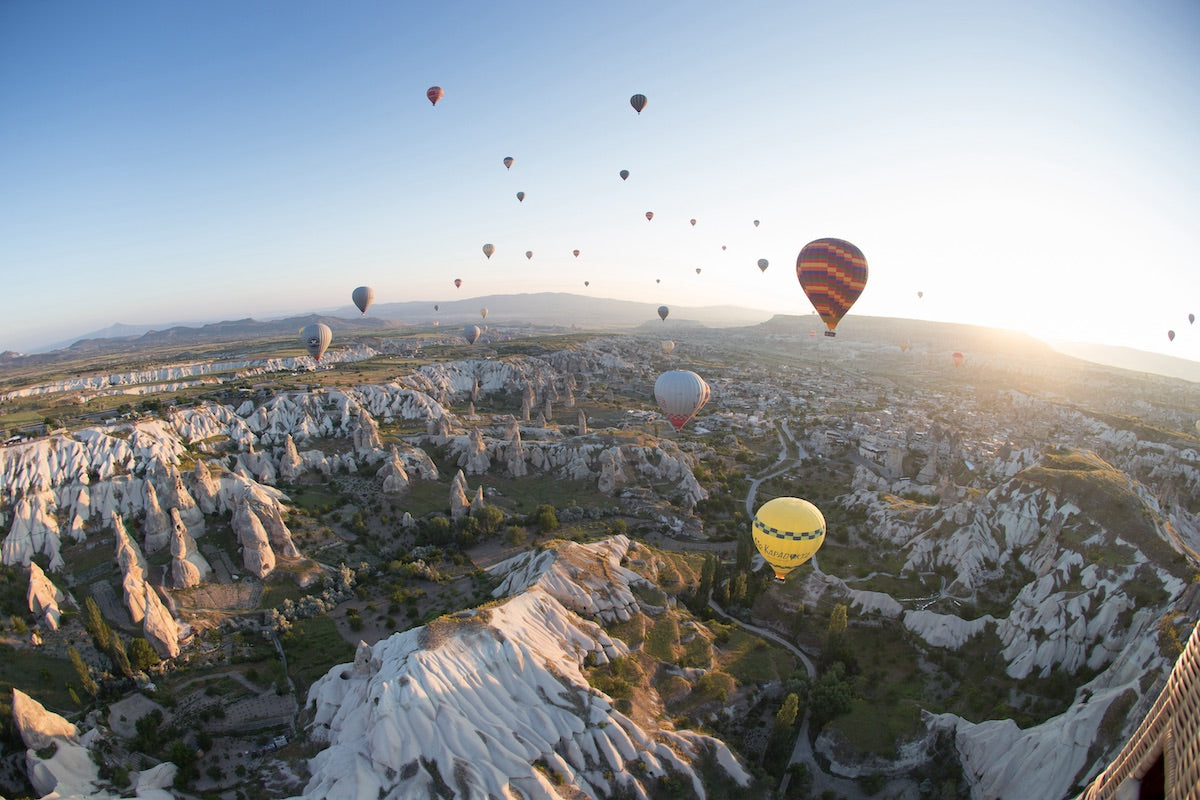 cappadocia turkey hot air balloon